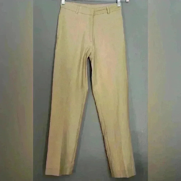 Express Khaki Tan Stretch Women's Trousers (365) - Picture 1 of 11